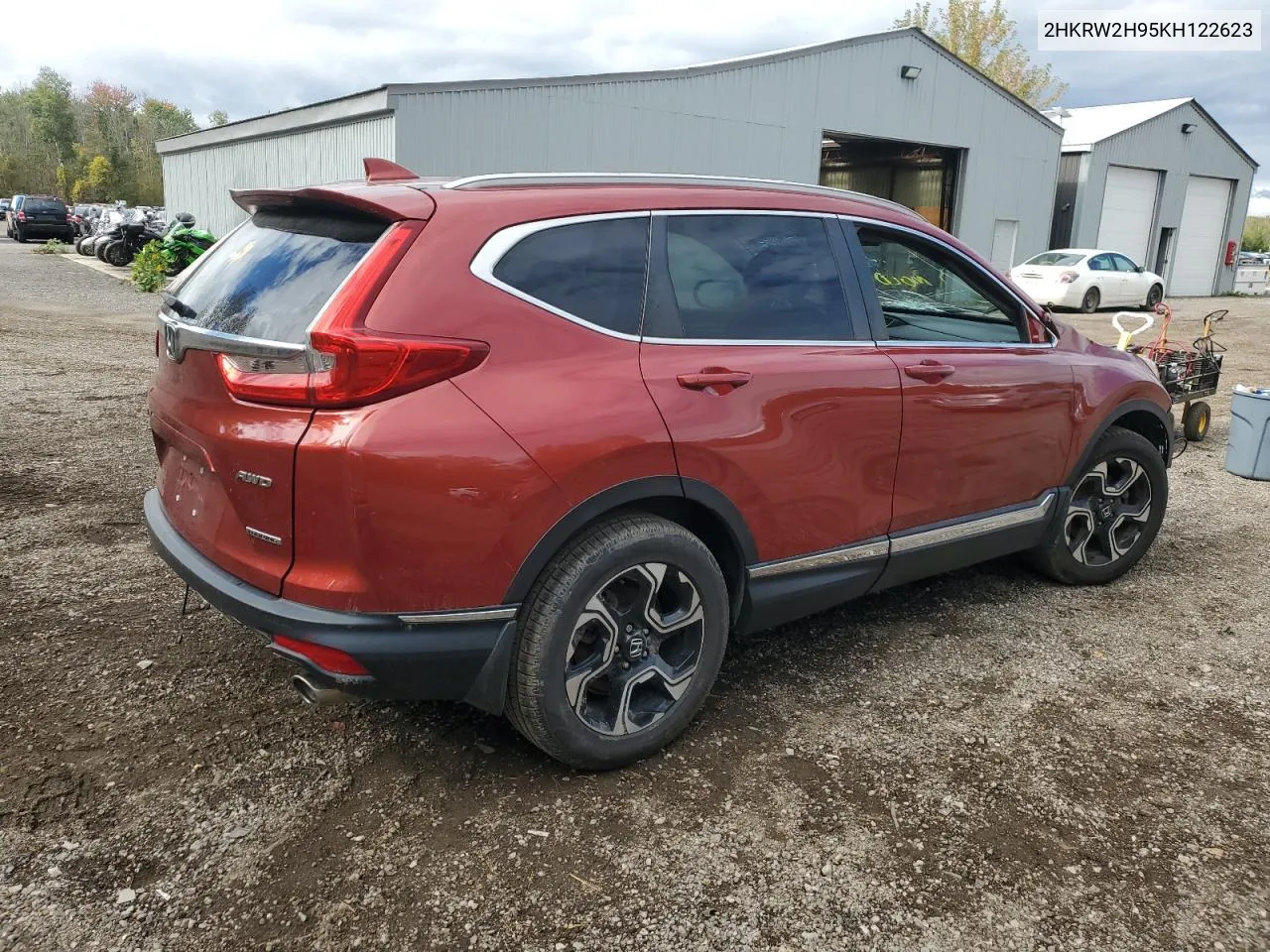 2019 Honda Cr-V Touring VIN: 2HKRW2H95KH122623 Lot: 73961084