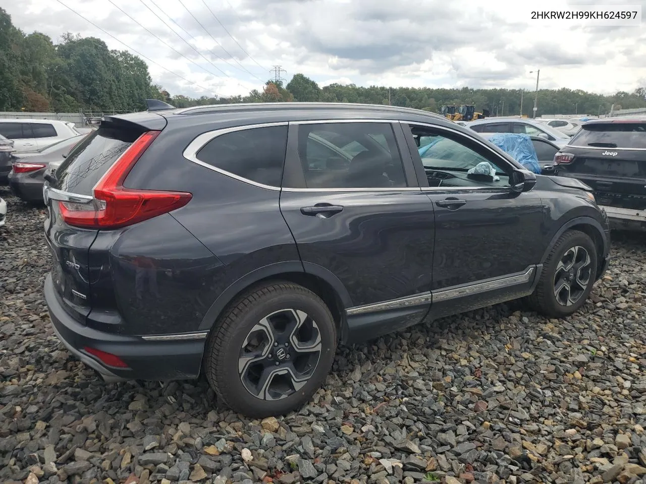 2019 Honda Cr-V Touring VIN: 2HKRW2H99KH624597 Lot: 73981594