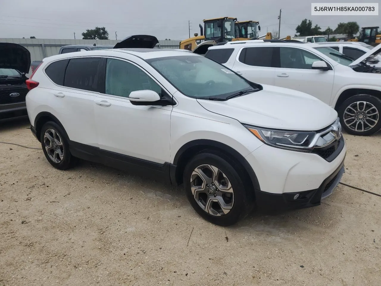 2019 Honda Cr-V Exl VIN: 5J6RW1H85KA000783 Lot: 74022634