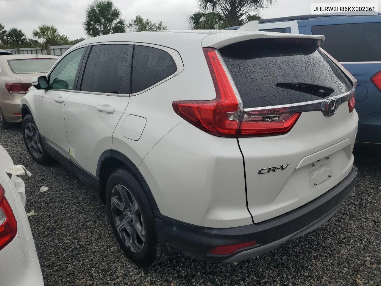 2019 Honda Cr-V Exl VIN: JHLRW2H86KX002361 Lot: 74085764