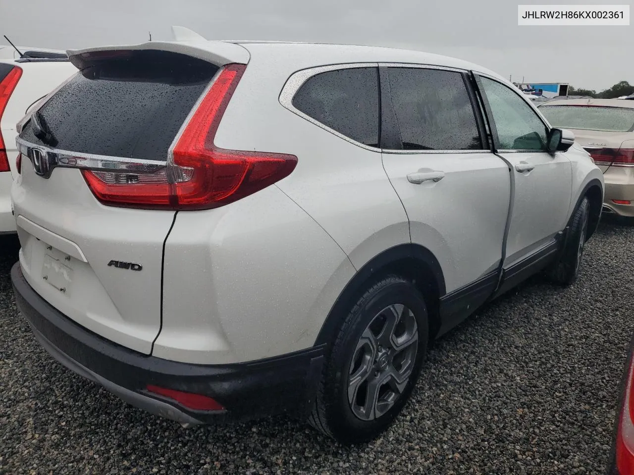 2019 Honda Cr-V Exl VIN: JHLRW2H86KX002361 Lot: 74085764