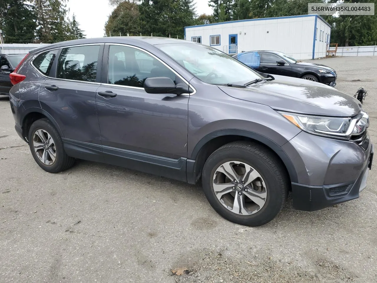 2019 Honda Cr-V Lx VIN: 5J6RW6H35KL004483 Lot: 74118584