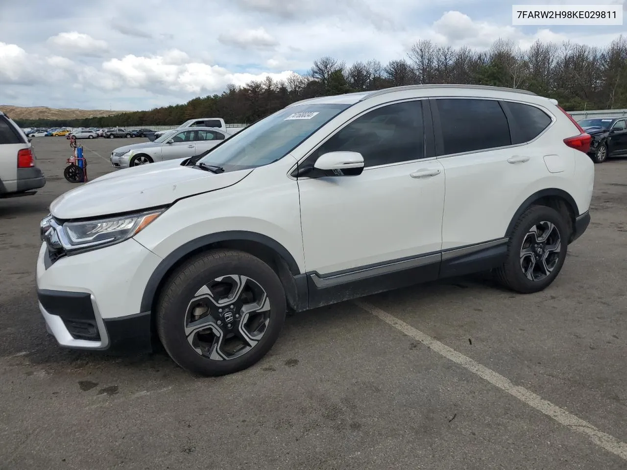 2019 Honda Cr-V Touring VIN: 7FARW2H98KE029811 Lot: 74168034