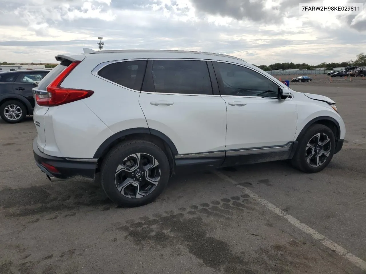 2019 Honda Cr-V Touring VIN: 7FARW2H98KE029811 Lot: 74168034