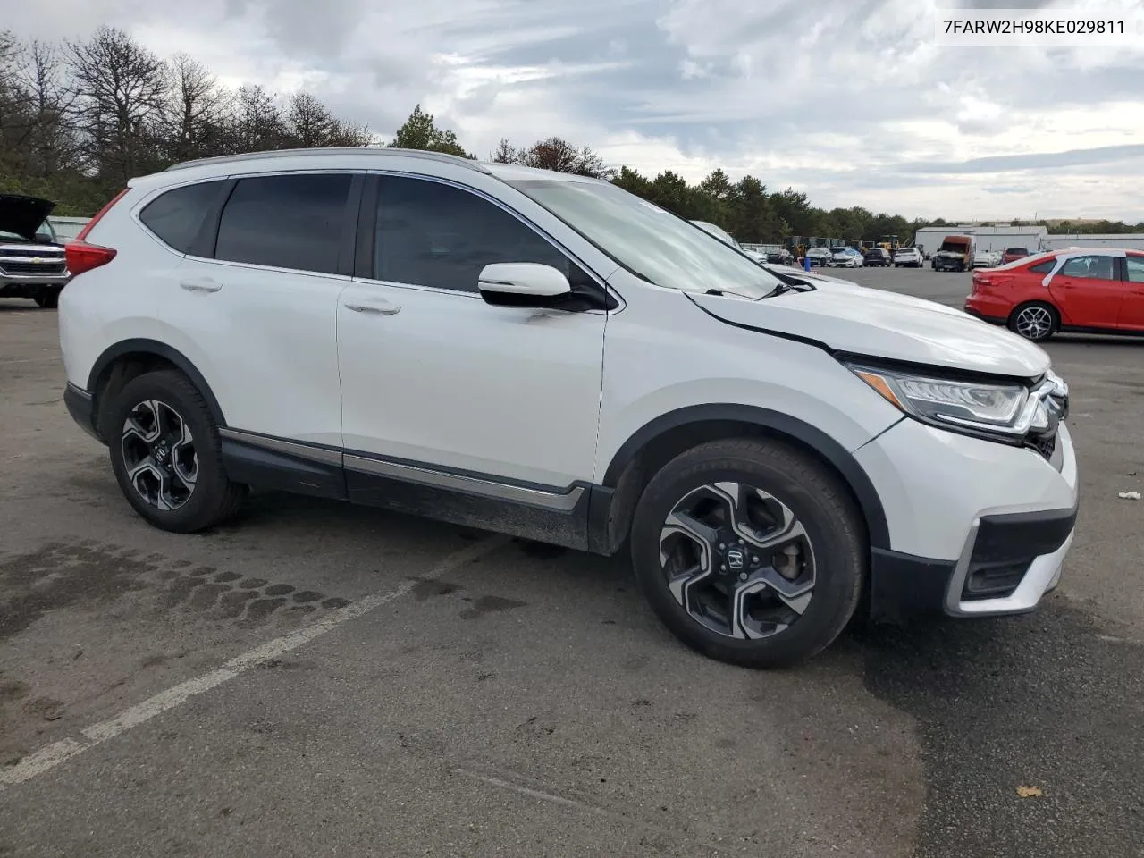 2019 Honda Cr-V Touring VIN: 7FARW2H98KE029811 Lot: 74168034