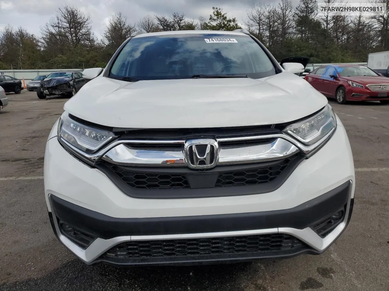 2019 Honda Cr-V Touring VIN: 7FARW2H98KE029811 Lot: 74168034