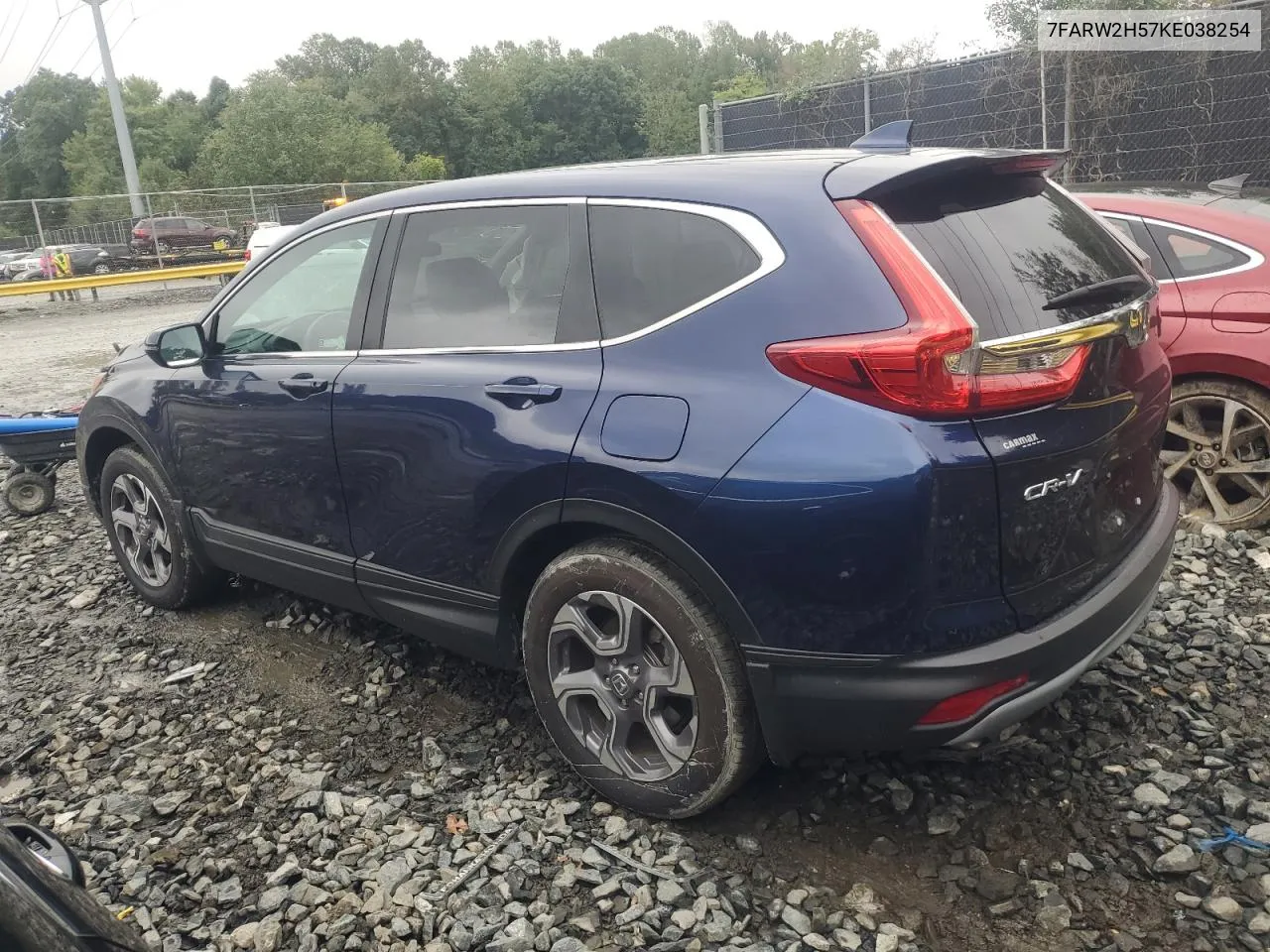 2019 Honda Cr-V Ex VIN: 7FARW2H57KE038254 Lot: 74189254