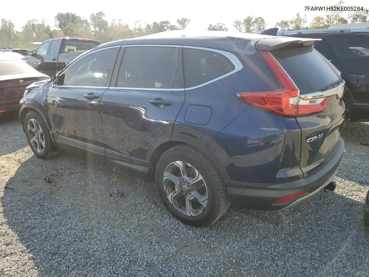 2019 Honda Cr-V Ex VIN: 7FARW1H52KE005284 Lot: 74214074