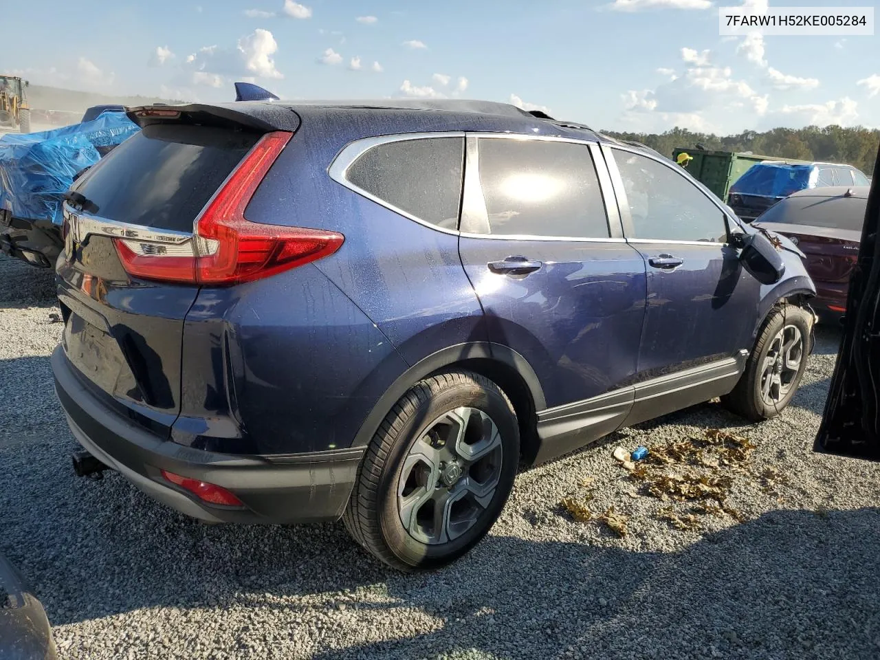 2019 Honda Cr-V Ex VIN: 7FARW1H52KE005284 Lot: 74214074