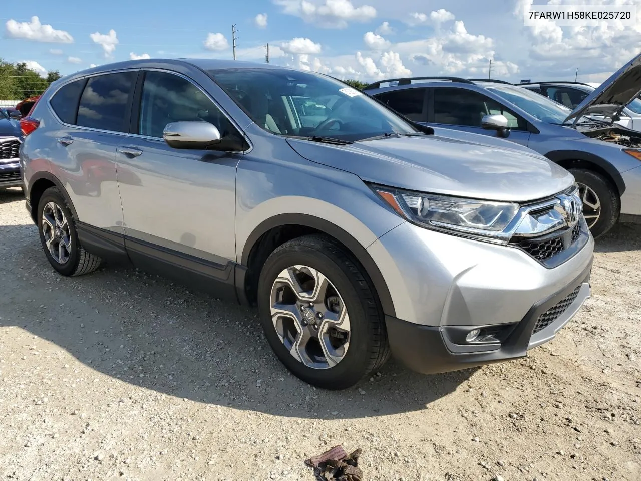 2019 Honda Cr-V Ex VIN: 7FARW1H58KE025720 Lot: 74326604