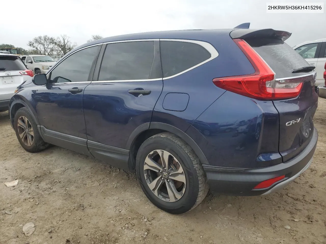 2019 Honda Cr-V Lx VIN: 2HKRW5H36KH415296 Lot: 74341544