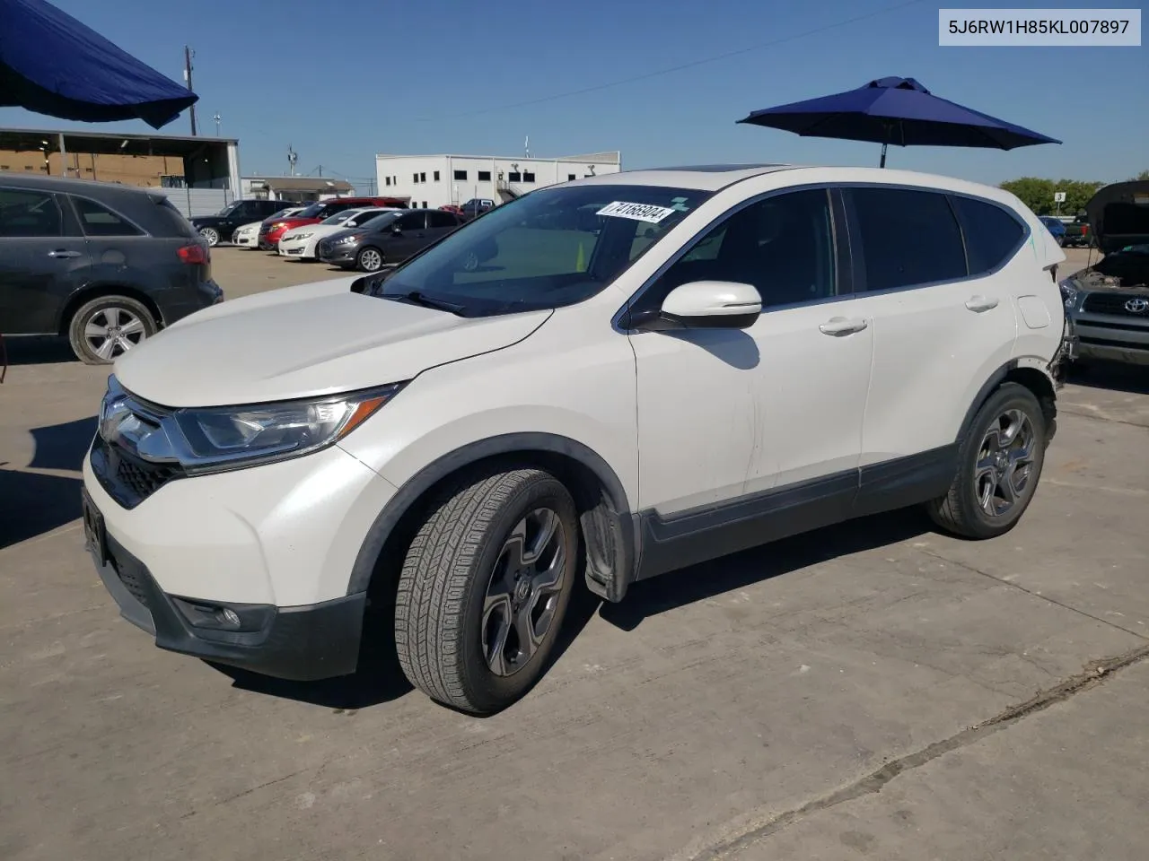 2019 Honda Cr-V Exl VIN: 5J6RW1H85KL007897 Lot: 74343514