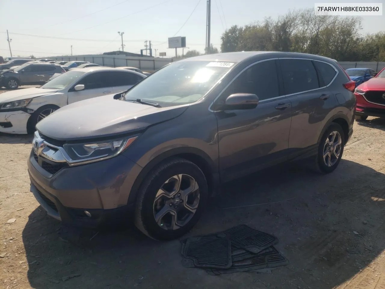 2019 Honda Cr-V Exl VIN: 7FARW1H88KE033360 Lot: 74371284