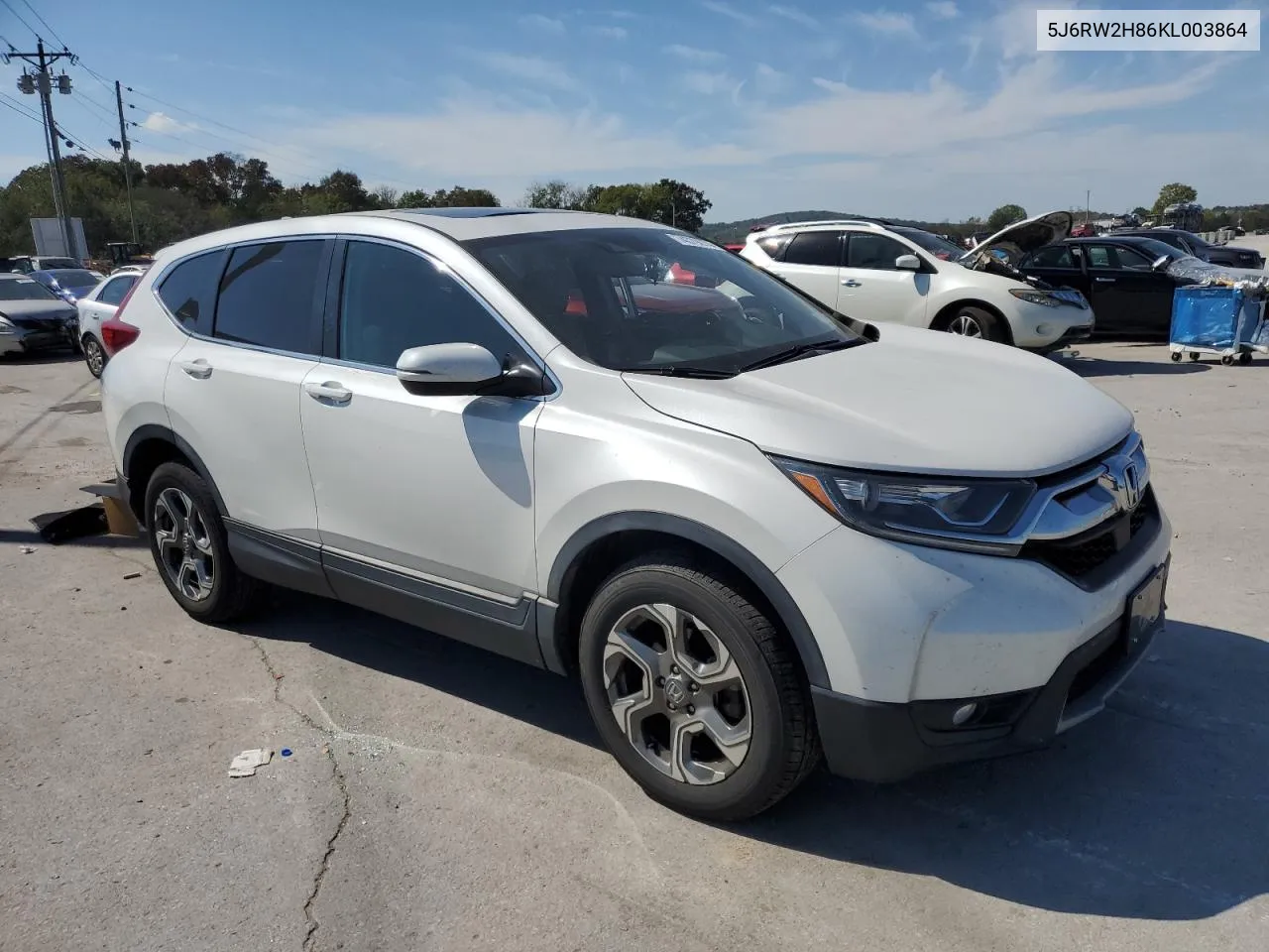 2019 Honda Cr-V Exl VIN: 5J6RW2H86KL003864 Lot: 74379074