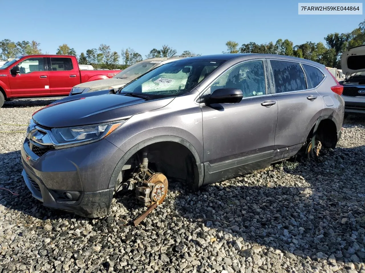 2019 Honda Cr-V Ex VIN: 7FARW2H59KE044864 Lot: 74423144