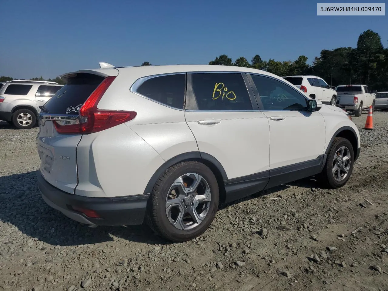 2019 Honda Cr-V Exl VIN: 5J6RW2H84KL009470 Lot: 74433214