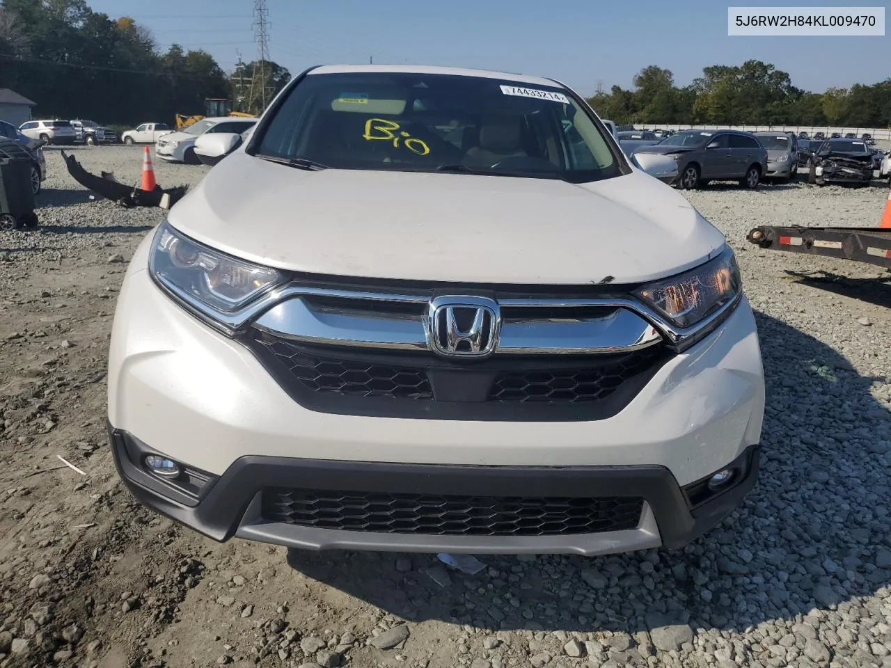 2019 Honda Cr-V Exl VIN: 5J6RW2H84KL009470 Lot: 74433214