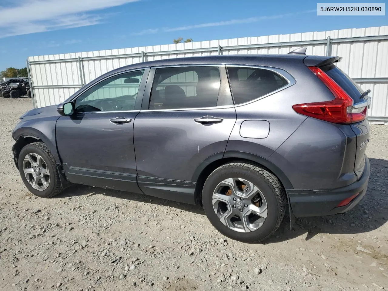 2019 Honda Cr-V Ex VIN: 5J6RW2H52KL030890 Lot: 74439574