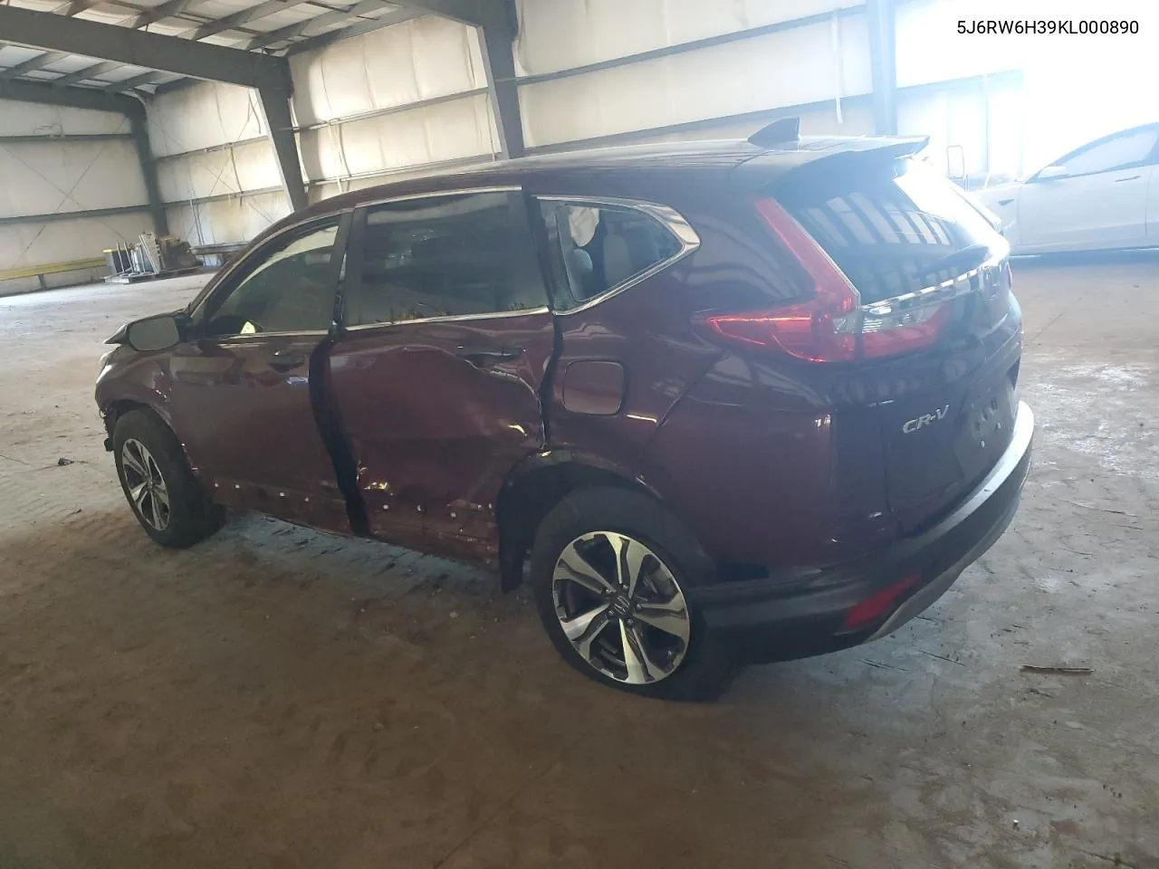 2019 Honda Cr-V Lx VIN: 5J6RW6H39KL000890 Lot: 74493274