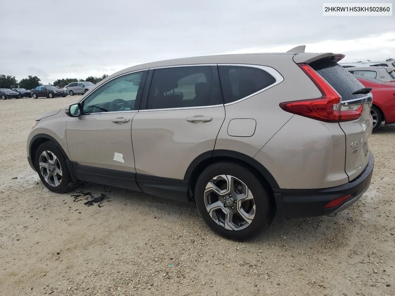 2019 Honda Cr-V Ex VIN: 2HKRW1H53KH502860 Lot: 74498834