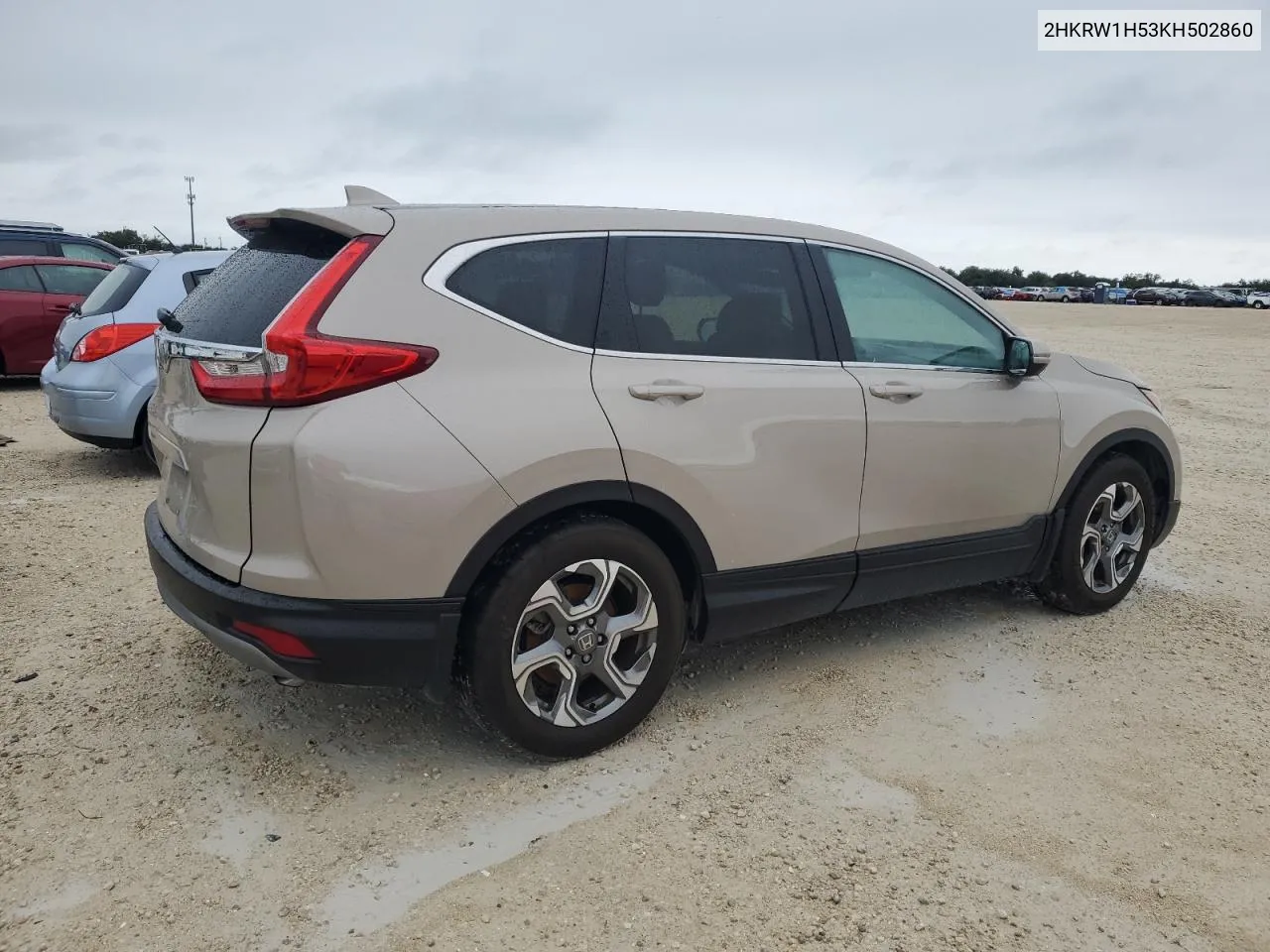 2019 Honda Cr-V Ex VIN: 2HKRW1H53KH502860 Lot: 74498834