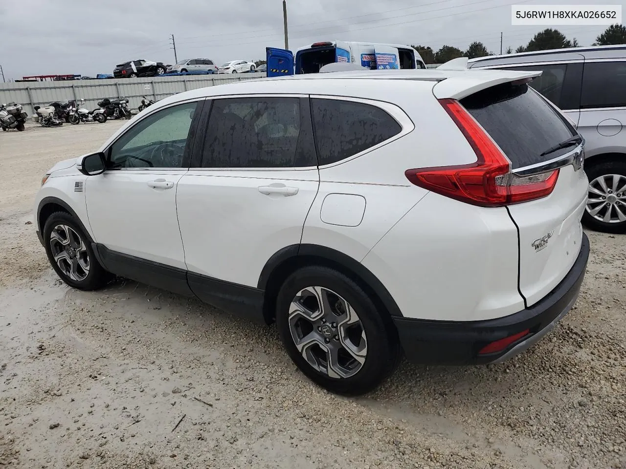 2019 Honda Cr-V Exl VIN: 5J6RW1H8XKA026652 Lot: 74523814