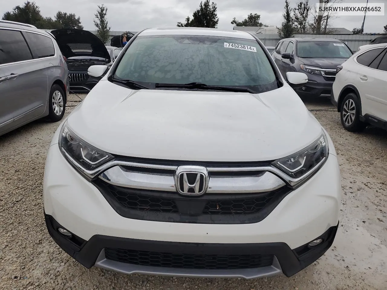 2019 Honda Cr-V Exl VIN: 5J6RW1H8XKA026652 Lot: 74523814