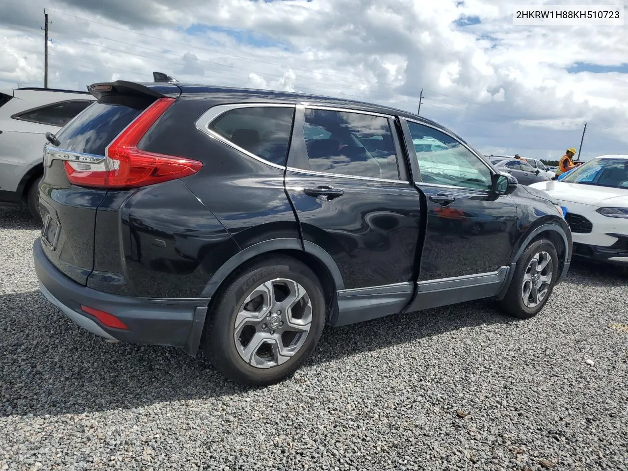 2019 Honda Cr-V Exl VIN: 2HKRW1H88KH510723 Lot: 74541084