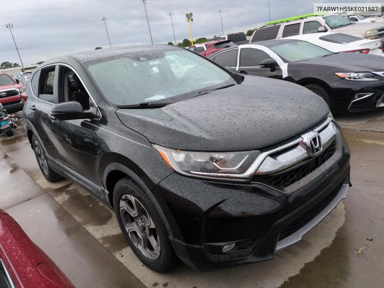 2019 Honda Cr-V Ex VIN: 7FARW1H55KE021527 Lot: 74680834