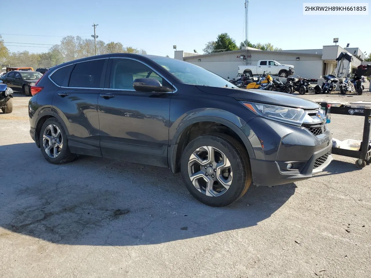 2019 Honda Cr-V Exl VIN: 2HKRW2H89KH661835 Lot: 74705054