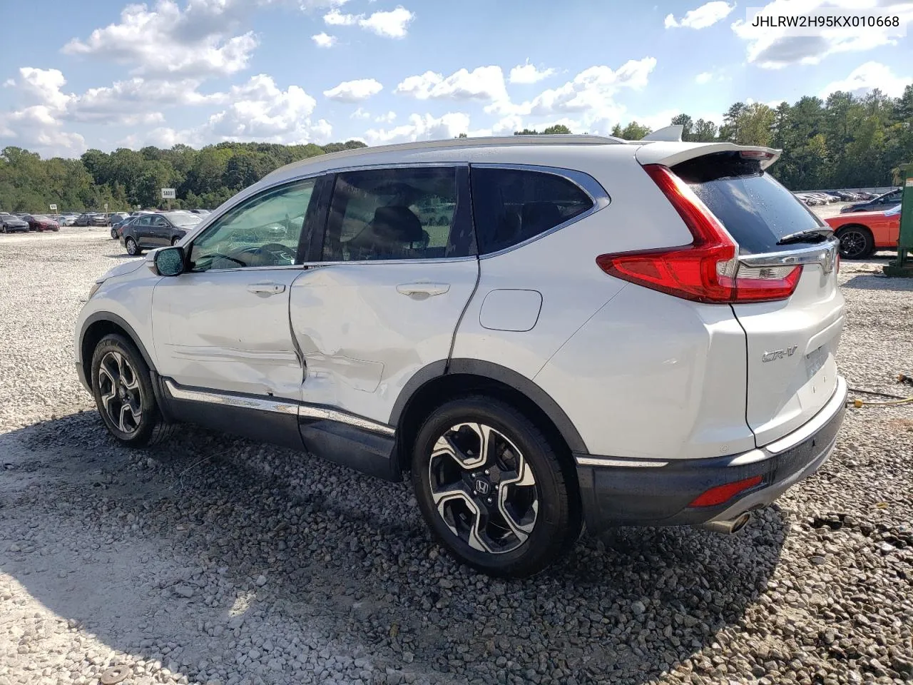 2019 Honda Cr-V Touring VIN: JHLRW2H95KX010668 Lot: 74753504