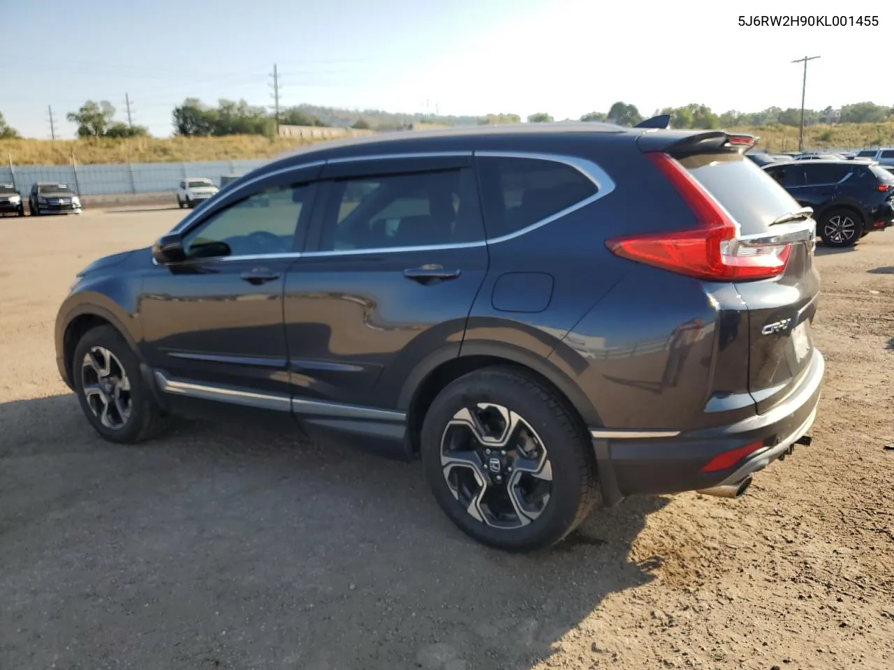 2019 Honda Cr-V Touring VIN: 5J6RW2H90KL001455 Lot: 74858844