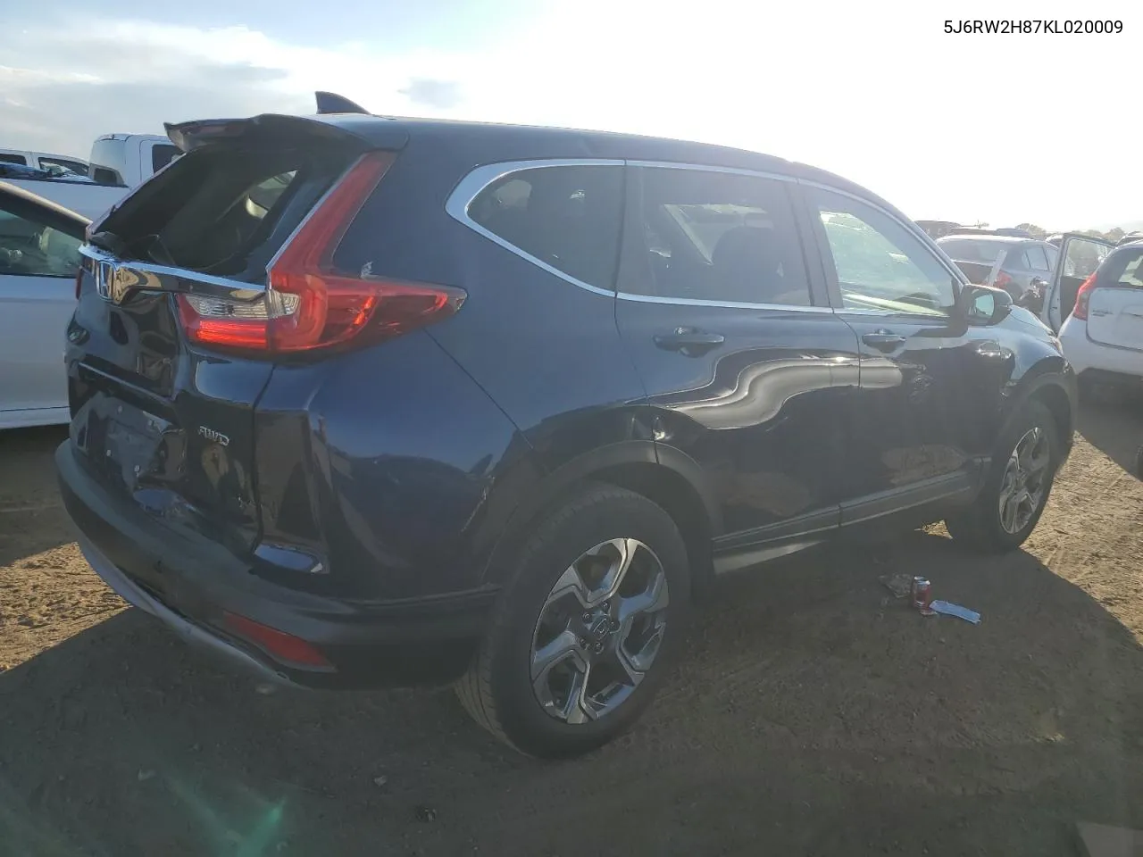 2019 Honda Cr-V Exl VIN: 5J6RW2H87KL020009 Lot: 74892194