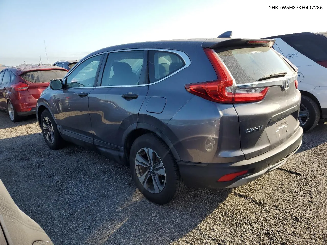 2019 Honda Cr-V Lx VIN: 2HKRW5H37KH407286 Lot: 74966744