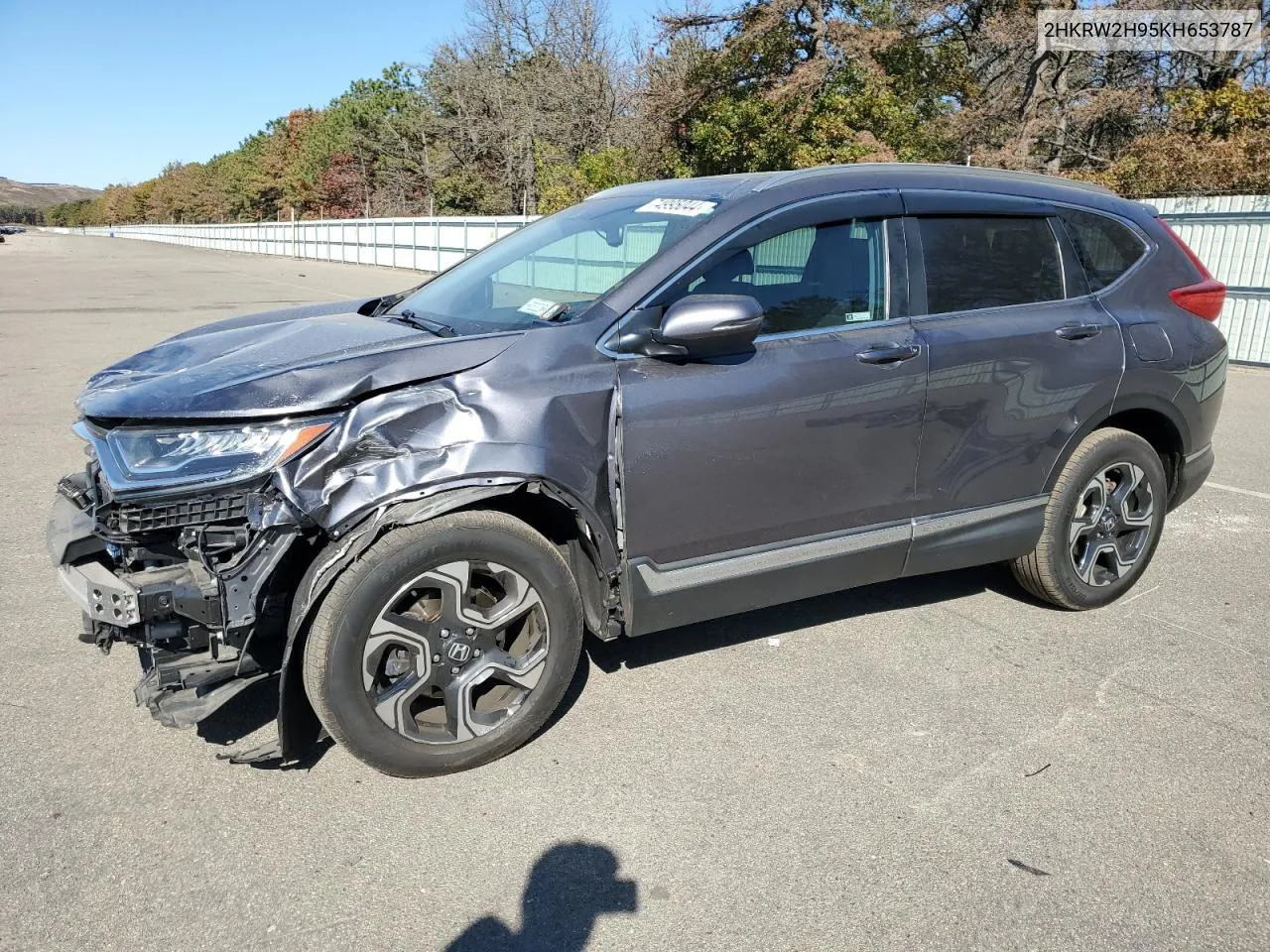 2019 Honda Cr-V Touring VIN: 2HKRW2H95KH653787 Lot: 74995044