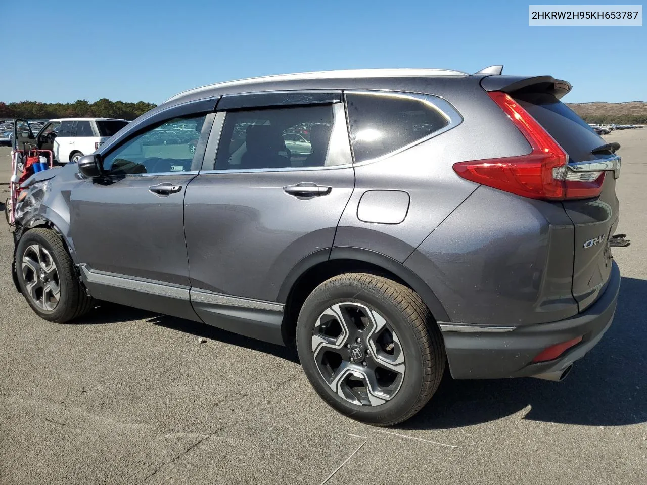 2019 Honda Cr-V Touring VIN: 2HKRW2H95KH653787 Lot: 74995044