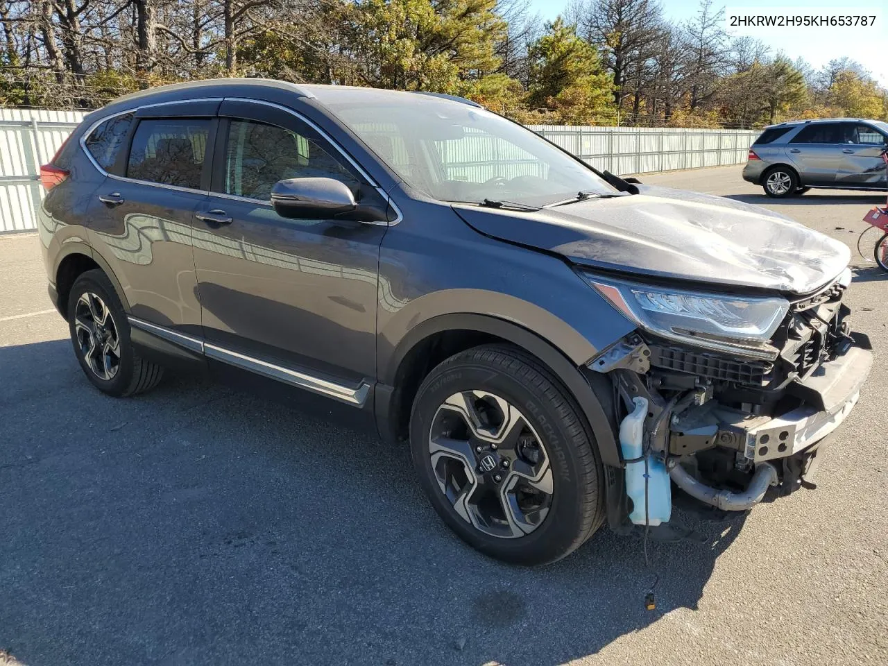 2019 Honda Cr-V Touring VIN: 2HKRW2H95KH653787 Lot: 74995044