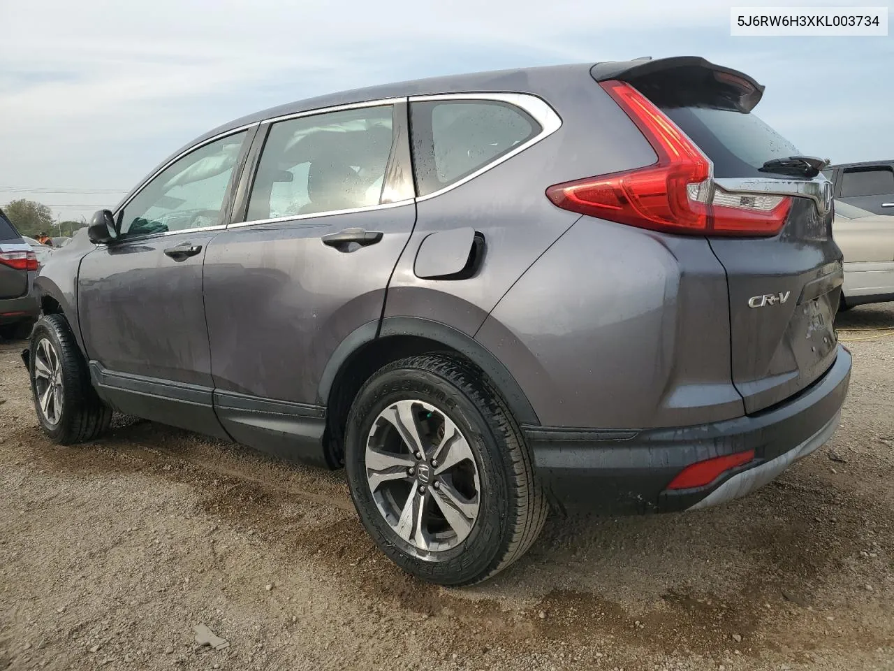 2019 Honda Cr-V Lx VIN: 5J6RW6H3XKL003734 Lot: 75038324