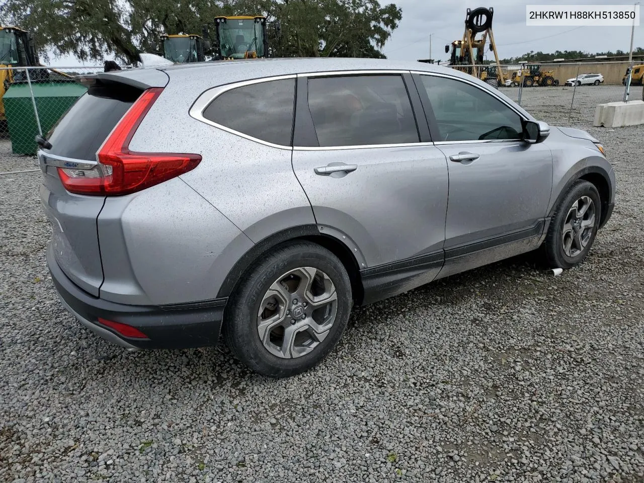 2019 Honda Cr-V Exl VIN: 2HKRW1H88KH513850 Lot: 75053564