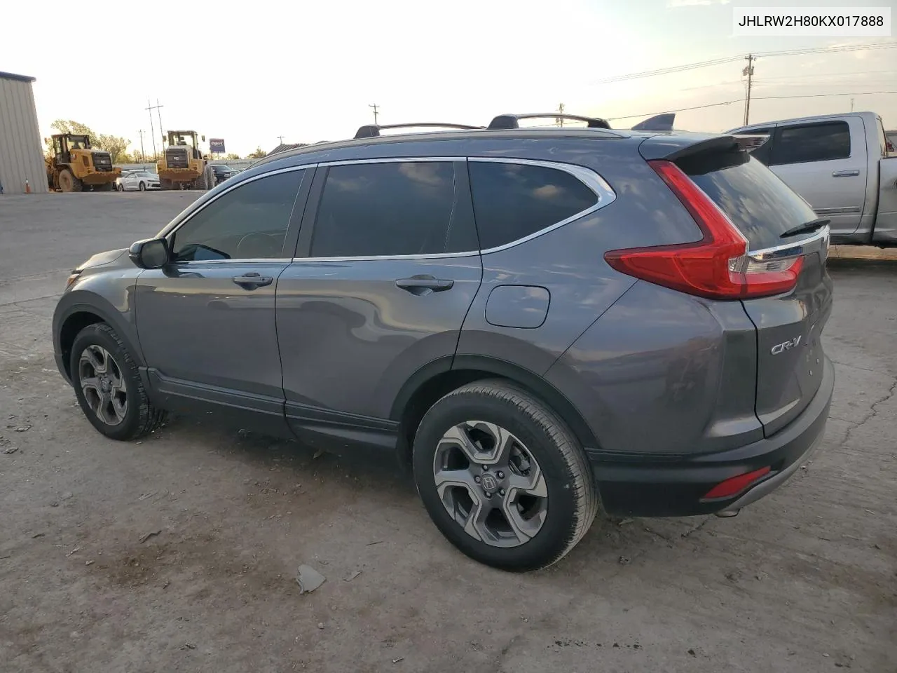 2019 Honda Cr-V Exl VIN: JHLRW2H80KX017888 Lot: 75075944