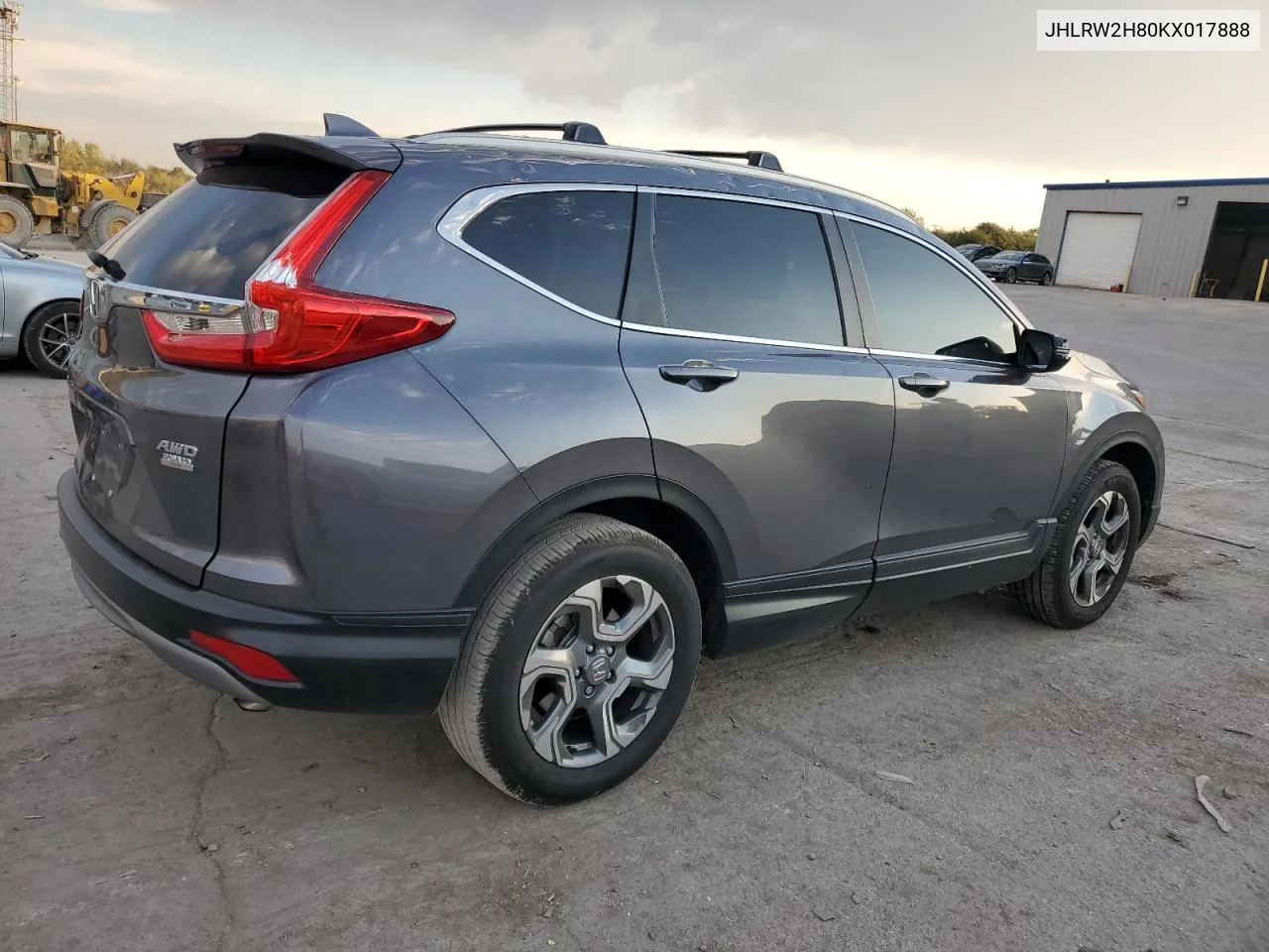 2019 Honda Cr-V Exl VIN: JHLRW2H80KX017888 Lot: 75075944