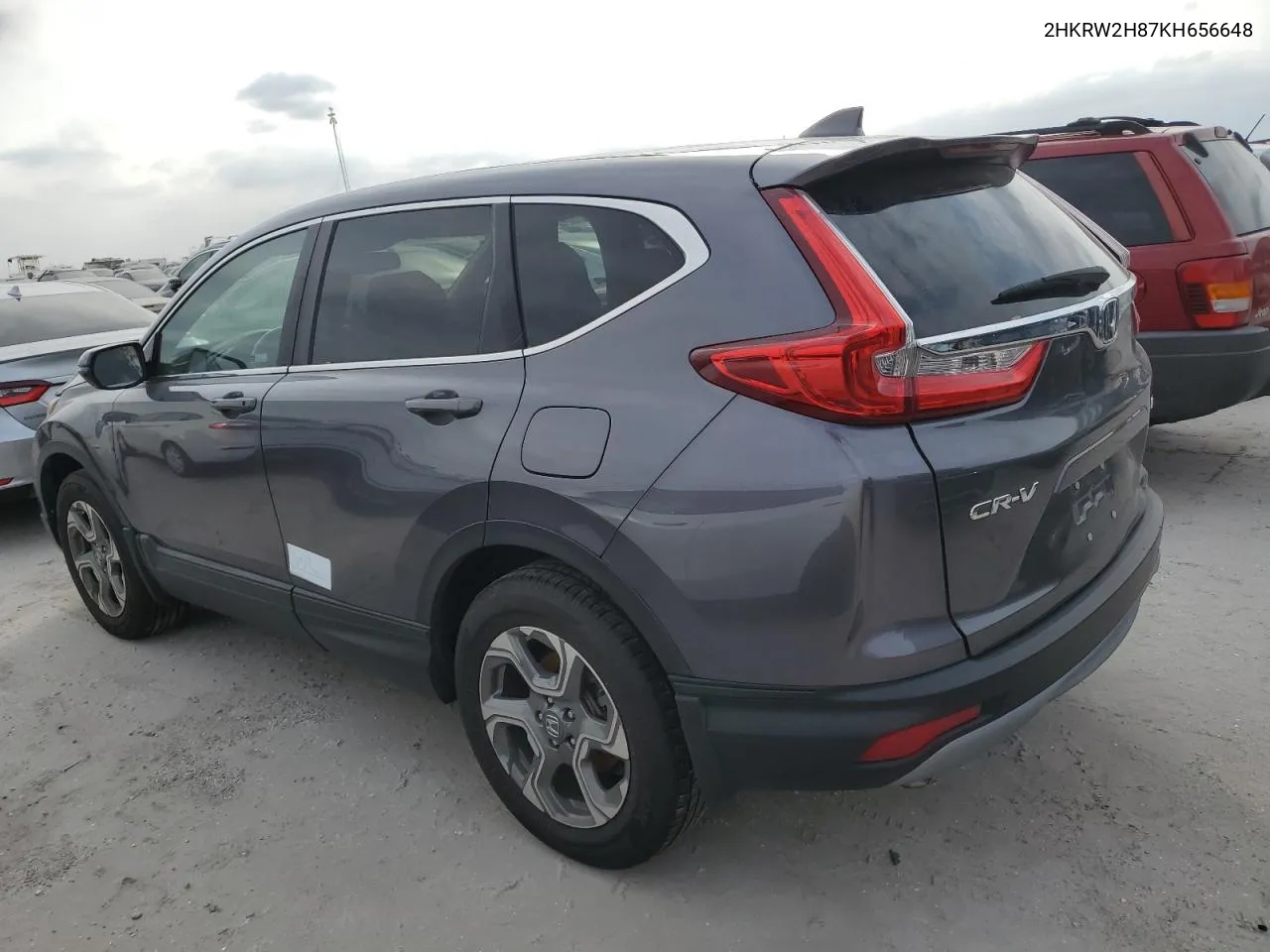 2019 Honda Cr-V Exl VIN: 2HKRW2H87KH656648 Lot: 75095144