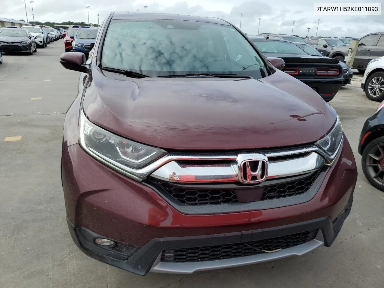 2019 Honda Cr-V Ex VIN: 7FARW1H52KE011893 Lot: 75099044