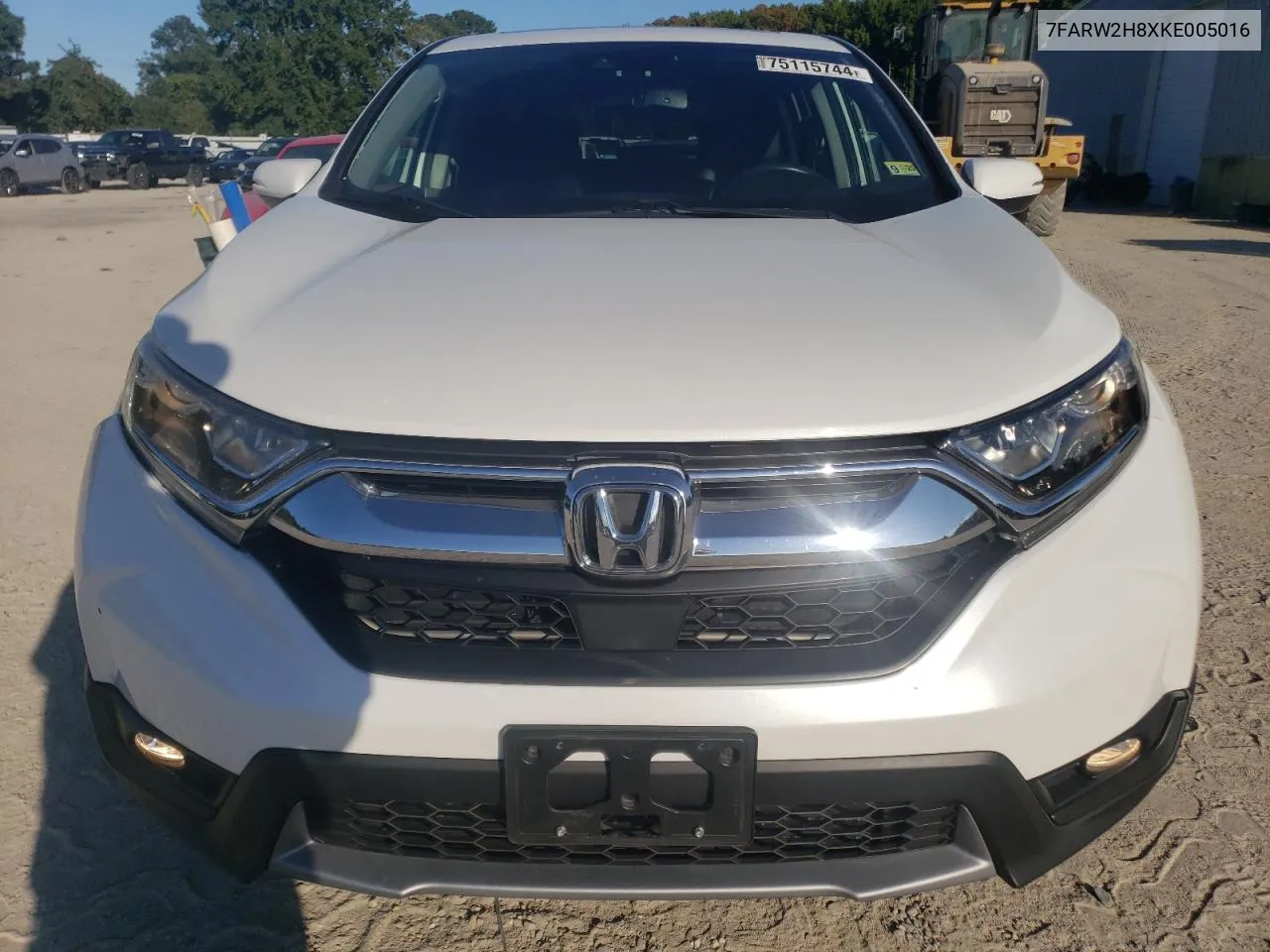 2019 Honda Cr-V Exl VIN: 7FARW2H8XKE005016 Lot: 75115744