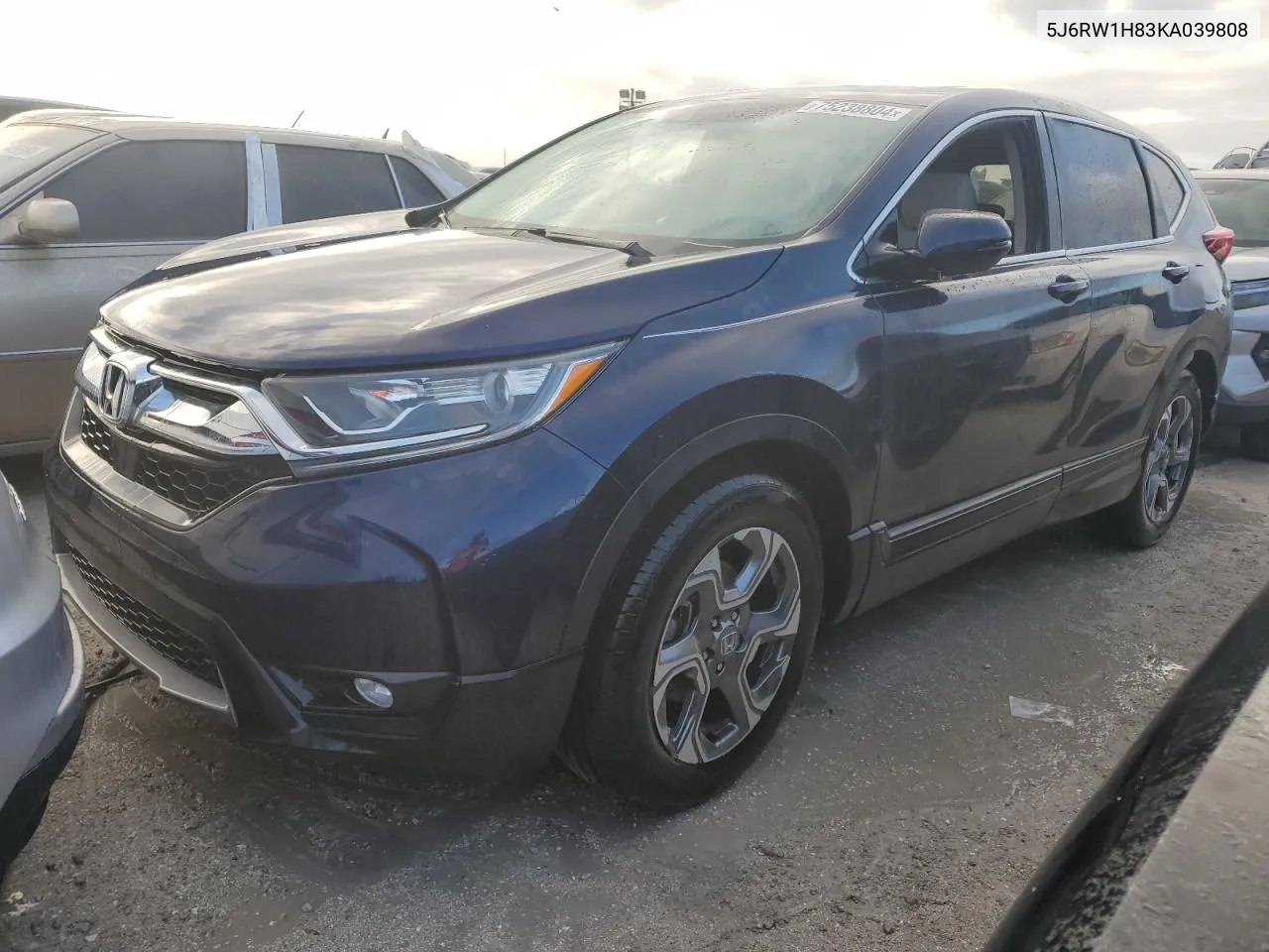 2019 Honda Cr-V Exl VIN: 5J6RW1H83KA039808 Lot: 75238804