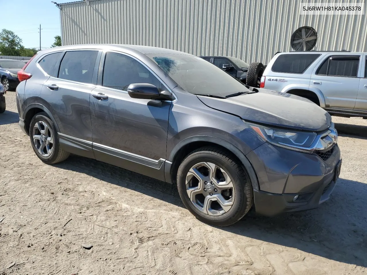 2019 Honda Cr-V Exl VIN: 5J6RW1H81KA045378 Lot: 75244584