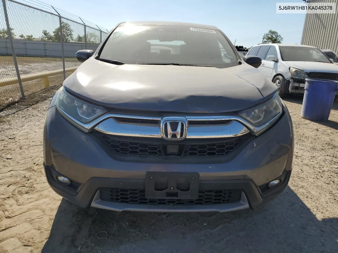 2019 Honda Cr-V Exl VIN: 5J6RW1H81KA045378 Lot: 75244584