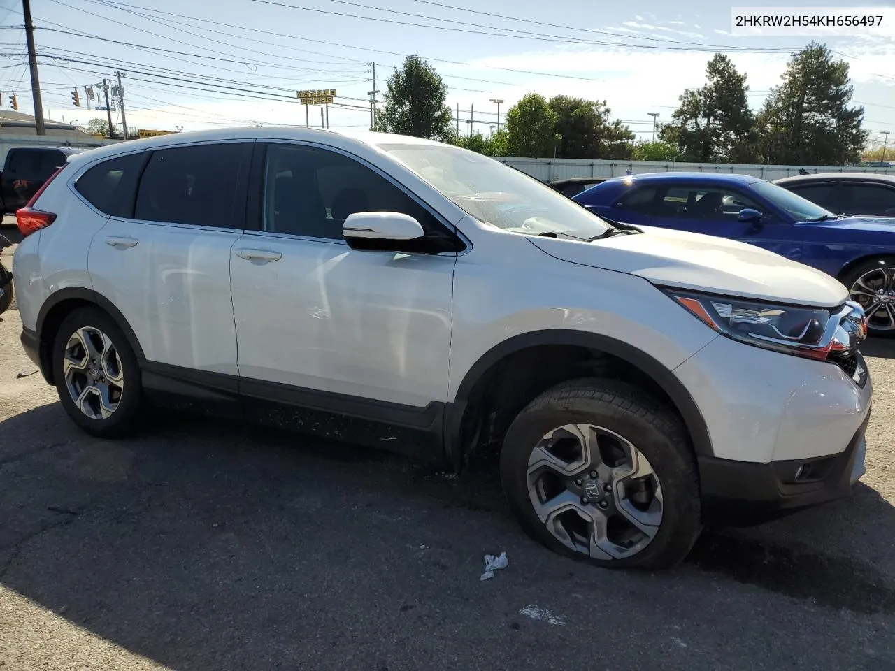 2HKRW2H54KH656497 2019 Honda Cr-V Ex