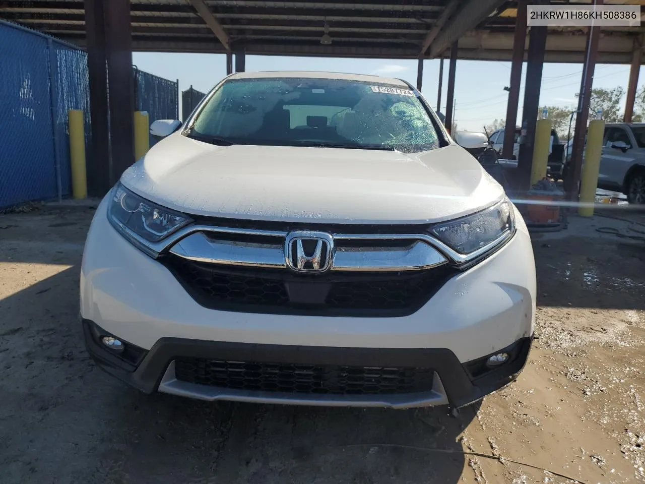 2019 Honda Cr-V Exl VIN: 2HKRW1H86KH508386 Lot: 75287724