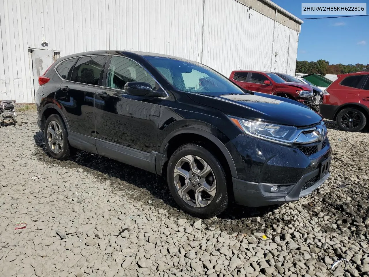 2019 Honda Cr-V Exl VIN: 2HKRW2H85KH622806 Lot: 75313324